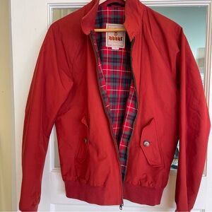 BARACUTA G9 HARRINGTON JACKET – BRICK RED/SIZE 38